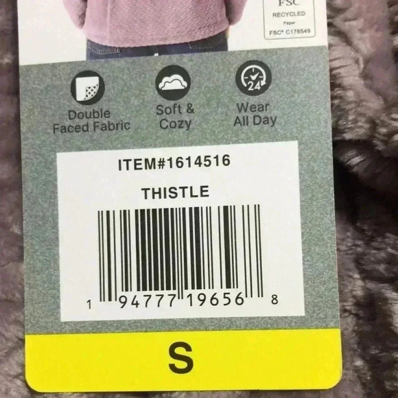 Free2B Faux Fur Teddy Jacket,braided butter pile,full zip,hip pocket,high collar - Picture 12 of 12